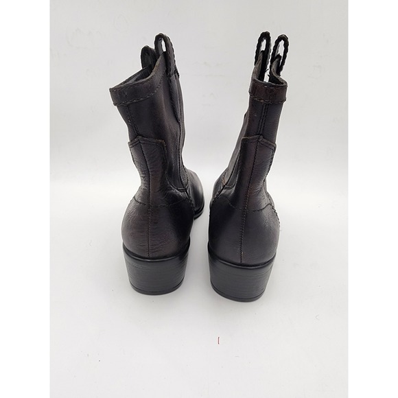 Aerosoles Women's Boots Western Style Brown Leather Size 8M - Picture 6 of 12